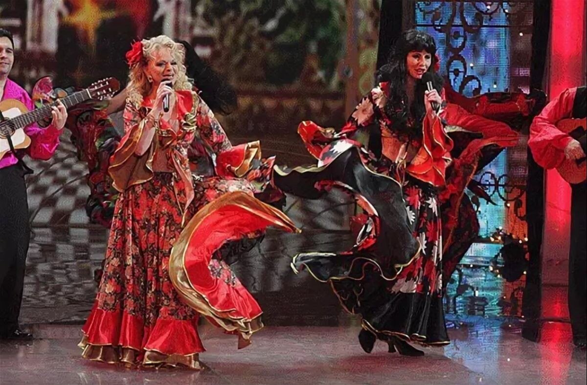 Долина и Апексимова в шоу «Две звезды», 2010 г. / YouTube