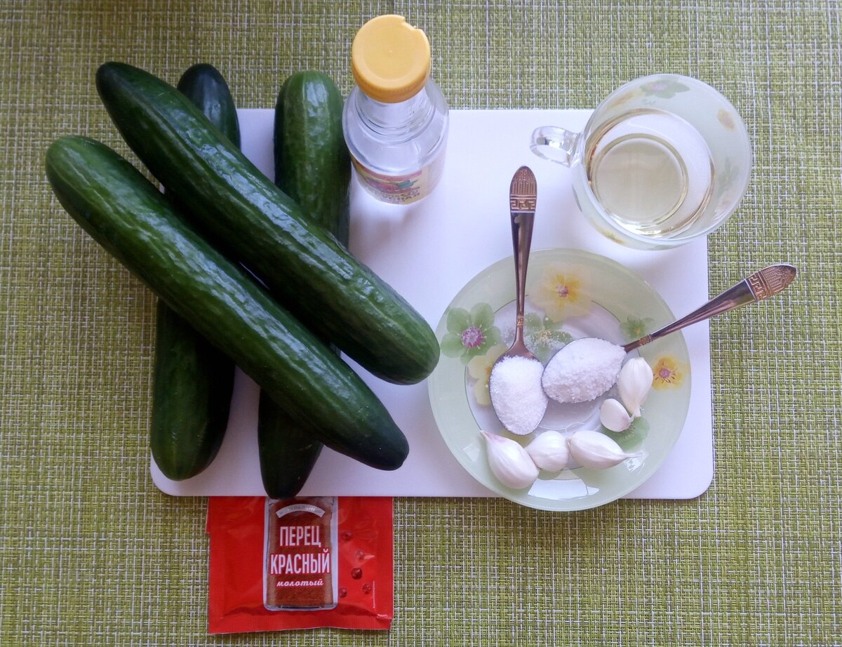 Ингредиенты для салата