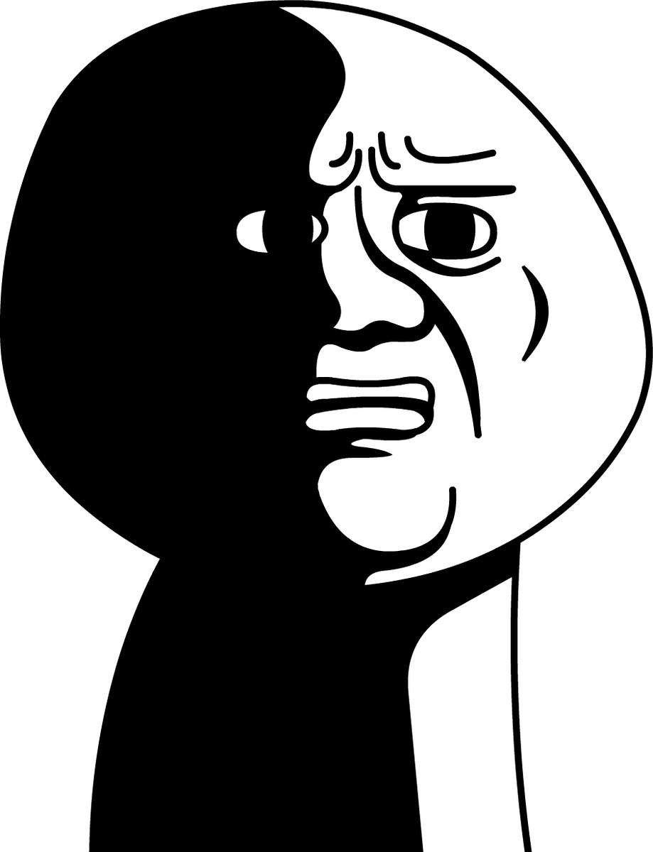 Предполагаемое выражение лица собеседника после второй фразы