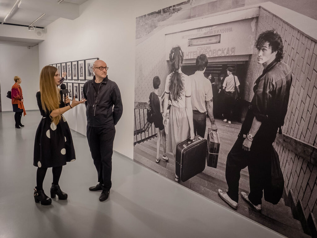 на выставке И. Мухина. фото из открытого источника