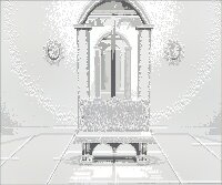 Тот самый ascii  рисунок ( нормально качества найти не смог, простите извините )