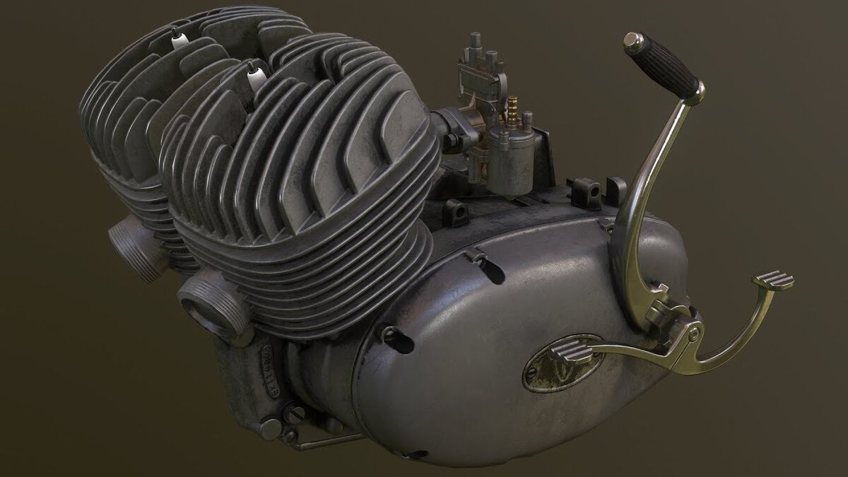 мотор воздушного охлаждения