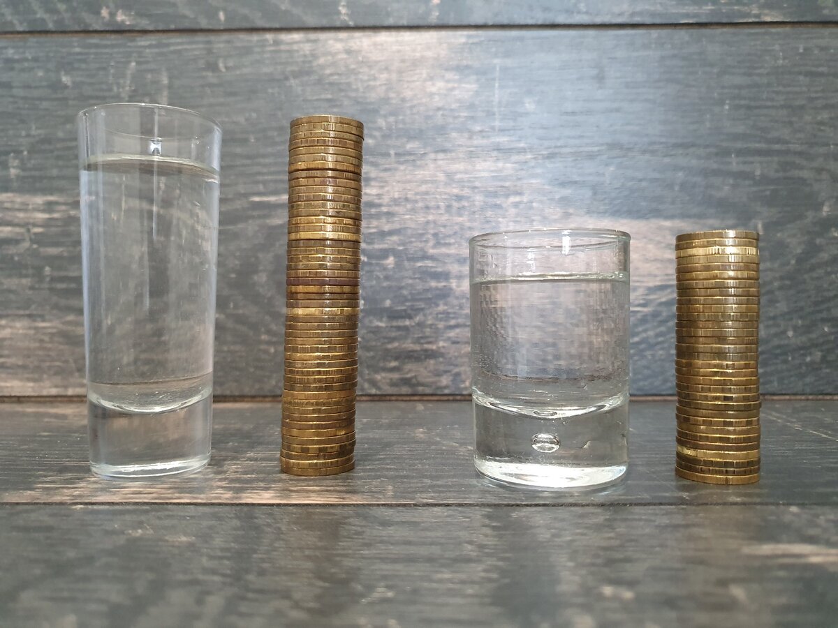 Разная цена при минимальных отличиях - типичная ситуация для водки