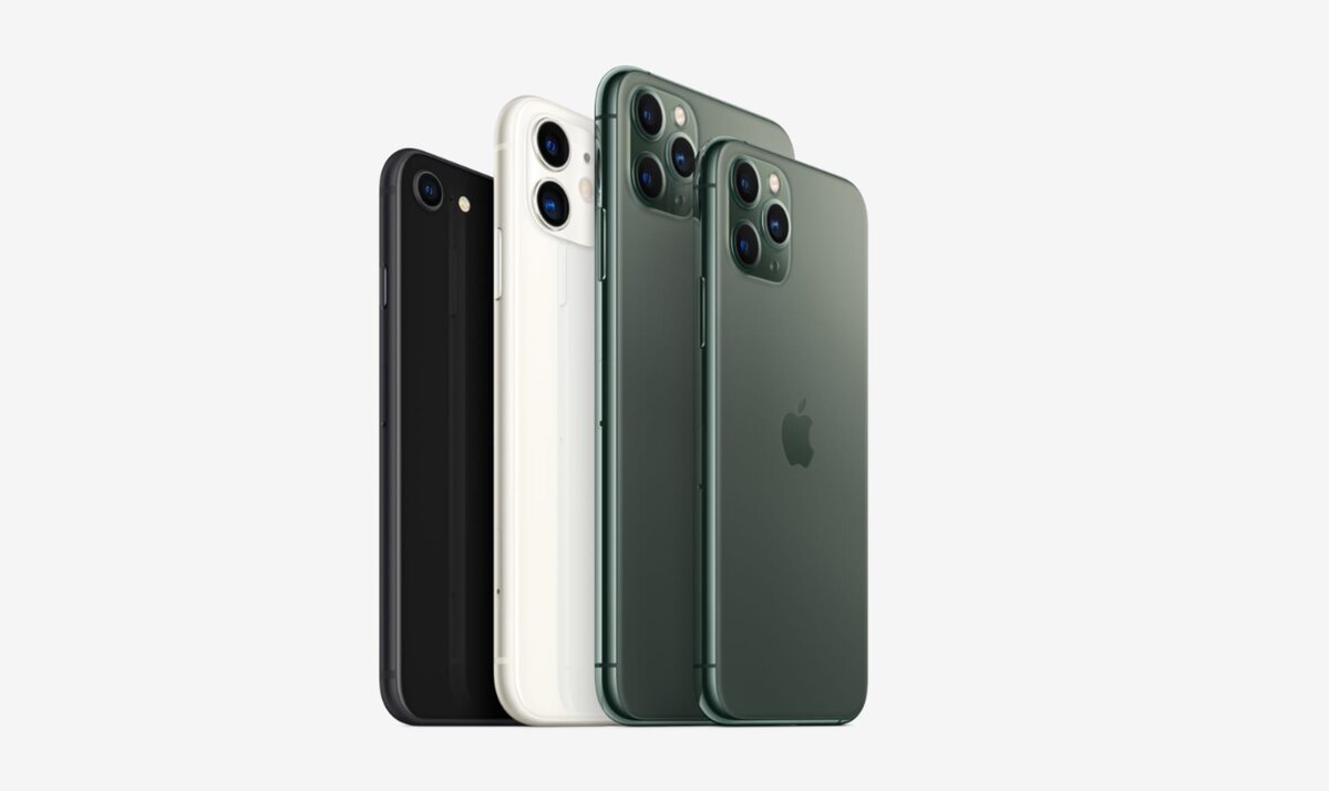 Нынешняя линейка Apple — iPhone SE, iPhone 11, iPhone 11 Pro Max и iPhone 11 Pro
