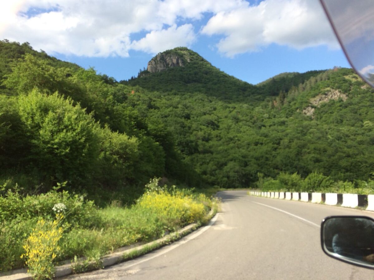 Дорога на Степанцминду.