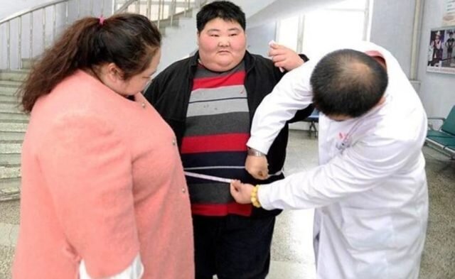 Самые толстые супруги Китая хотят похудеть, чтобы родить ребенка