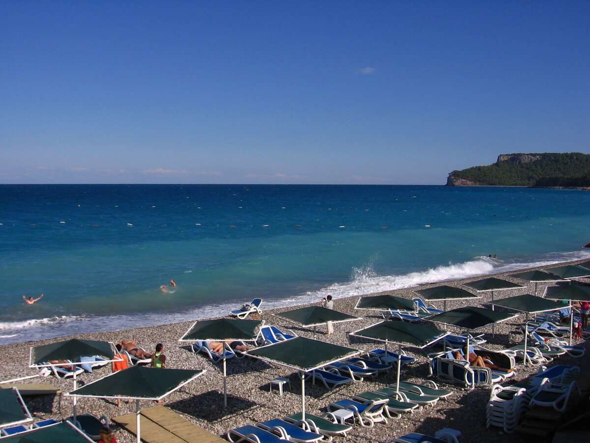 Пляж в Турции