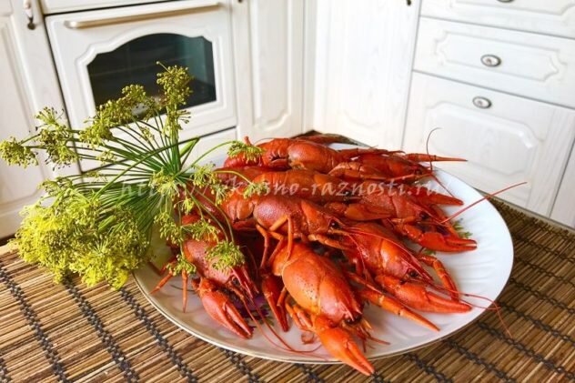  Вареные раки рецепт приготовления 