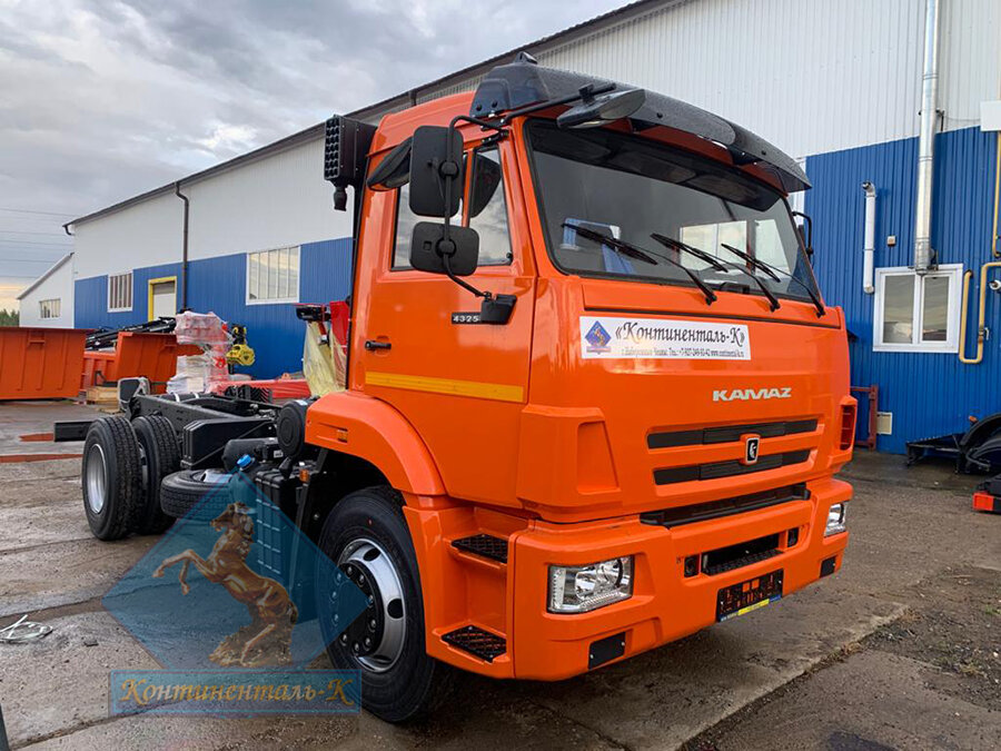 Новое шасси Камаз-43253