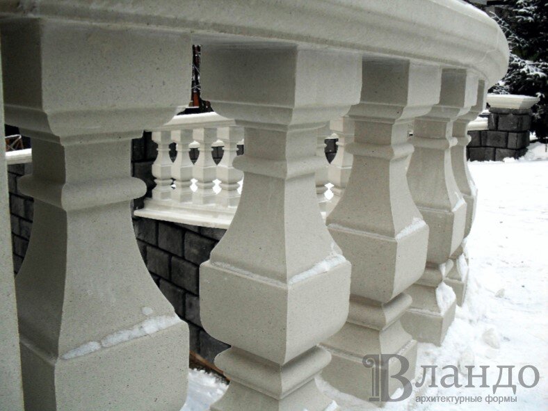 Балюстрада из архитектурного бетона "Вландо"