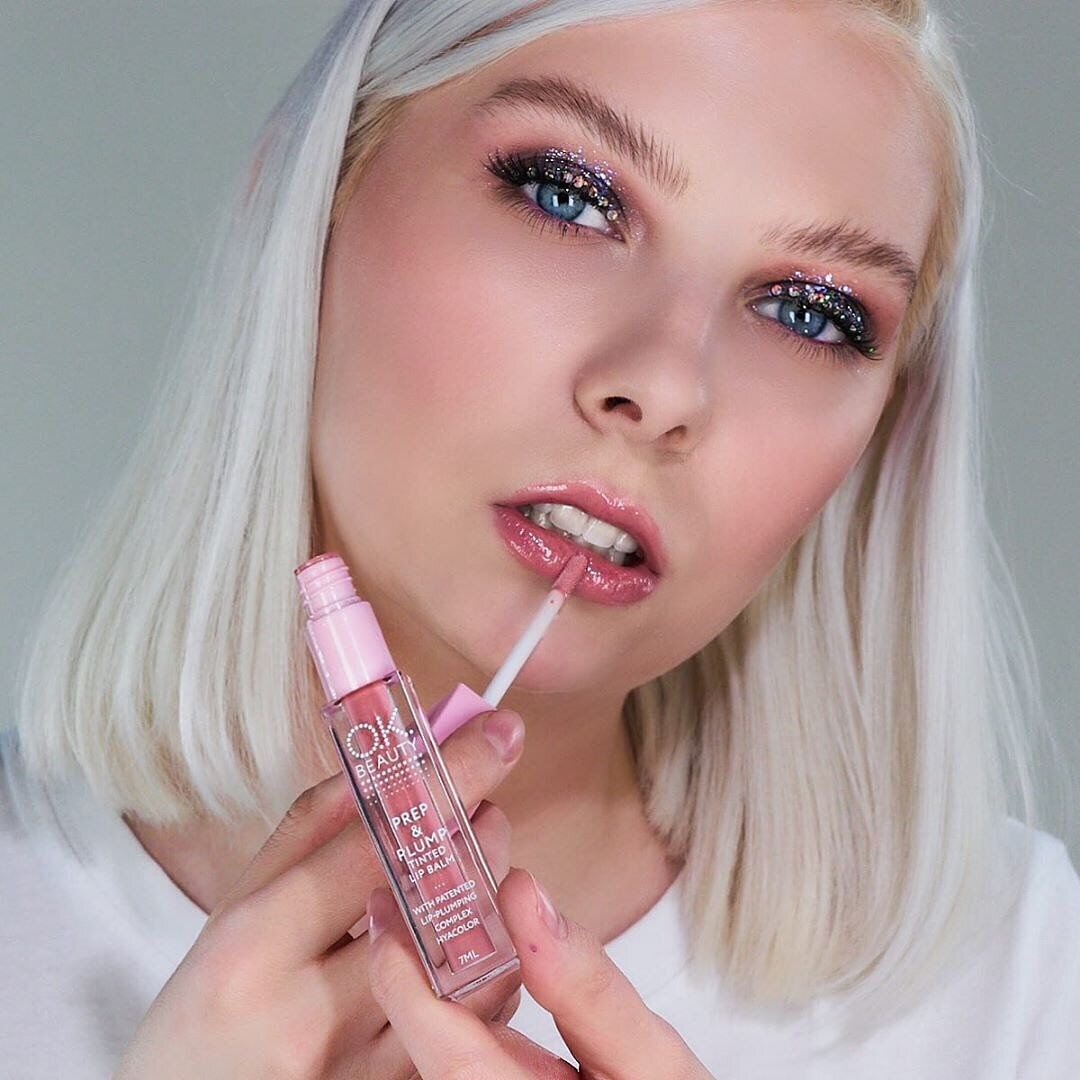 Бальзам для увеличения объема губOK BEAUTY PREP & PLUMP