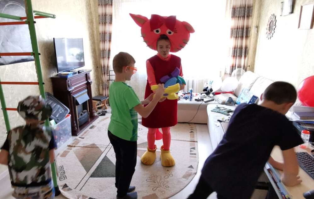 поздравление с аниматором