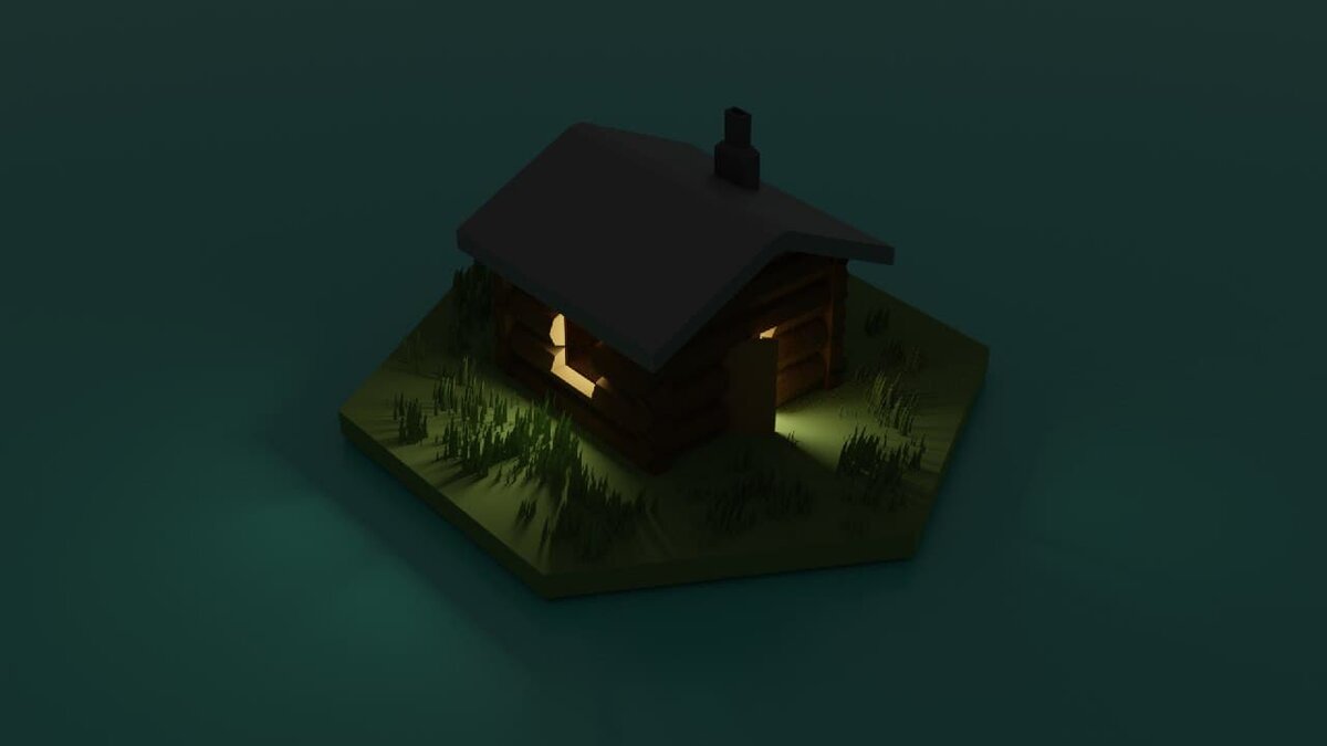 Одни из старых рендеров