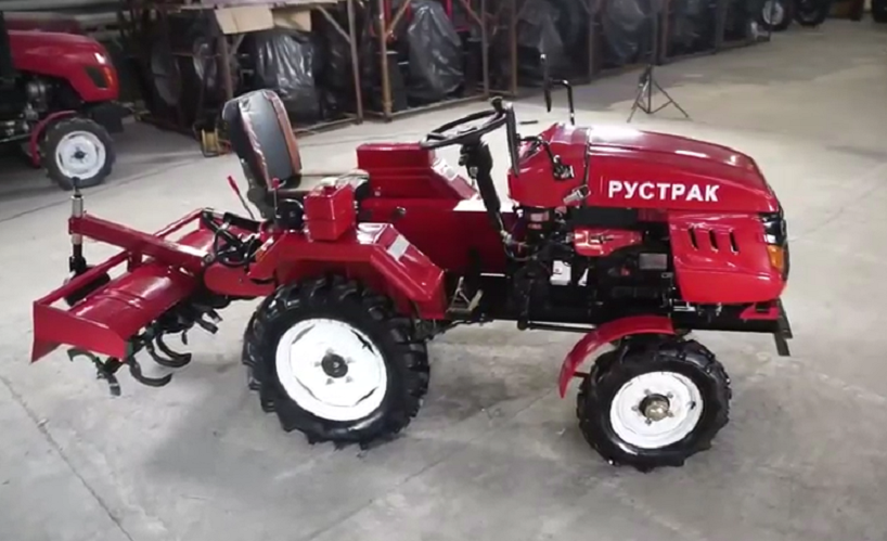 "Рустрак Т-12" с почвофрезой