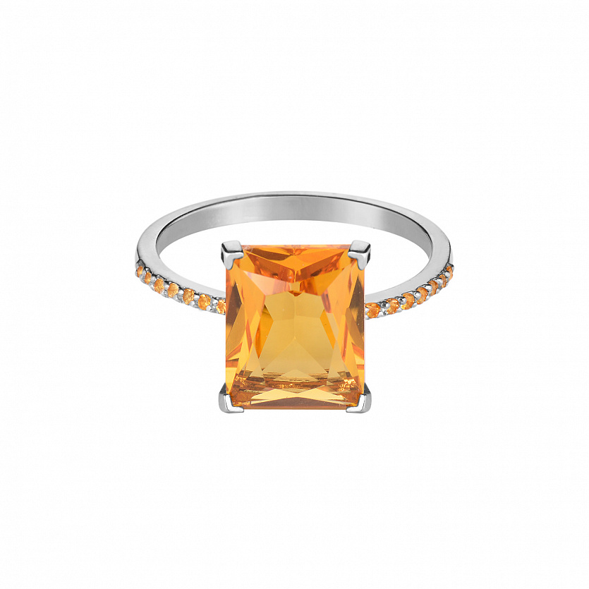 Кольцо Secrets, 8 300 руб (Saharokstre.ru). Источник фото - https://saharokstore.ru/catalog/product/koltso-secrets-krupnyy-tsitrin/
