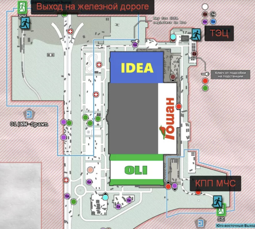 Карта таркова выхода развязка. Карта развязка Тарков выходы. Карта развязка Тарков. Карта развязка Тарков выходы за ЧВК. Карта магазинов развязка Тарков.