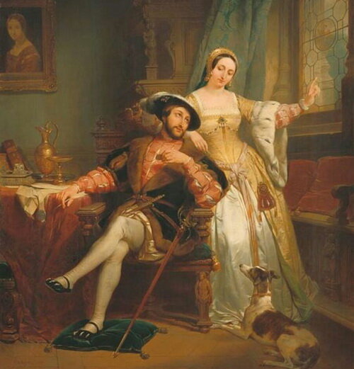 Франциск I и его сестра Маргарита Наваррская