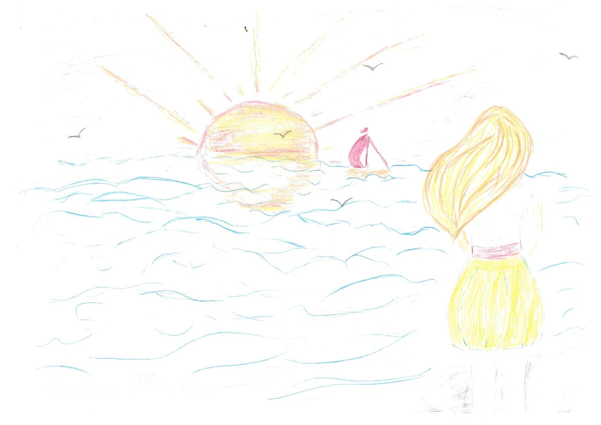 Иллюстрация Сони Жидких их личного архива