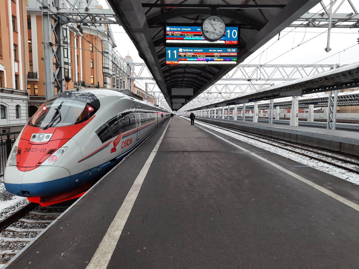 поезд сапсан москва санкт петербург