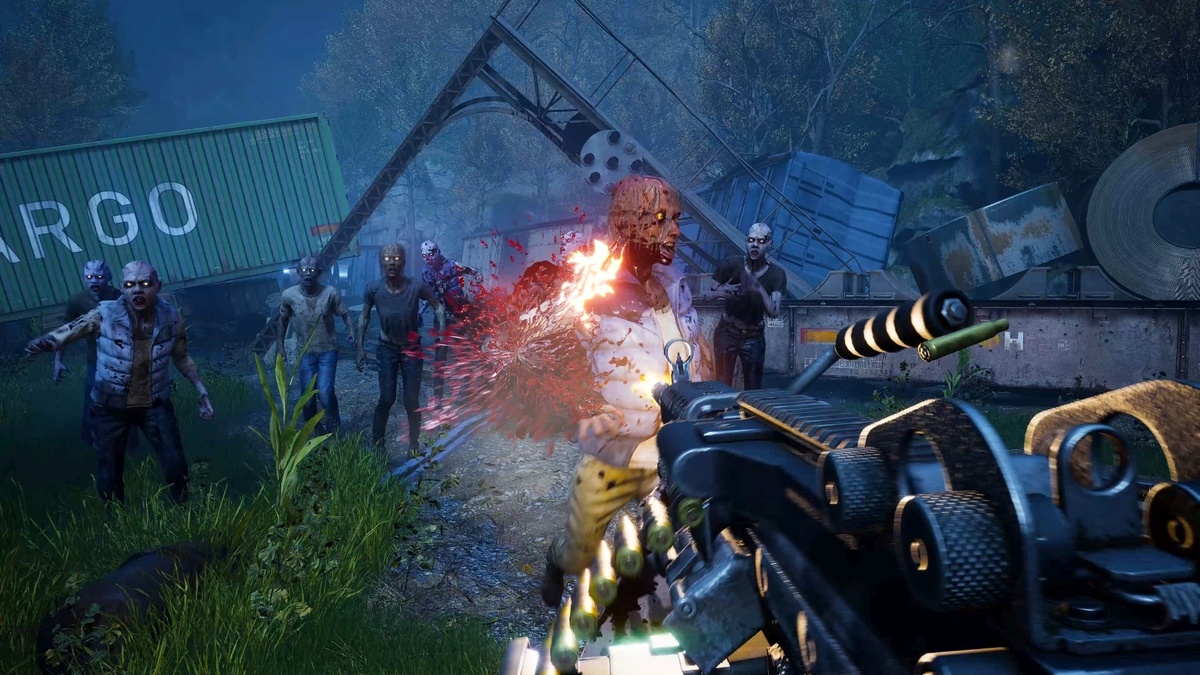 Вот вроде и ночь, и зомби, а все равно не страшно!