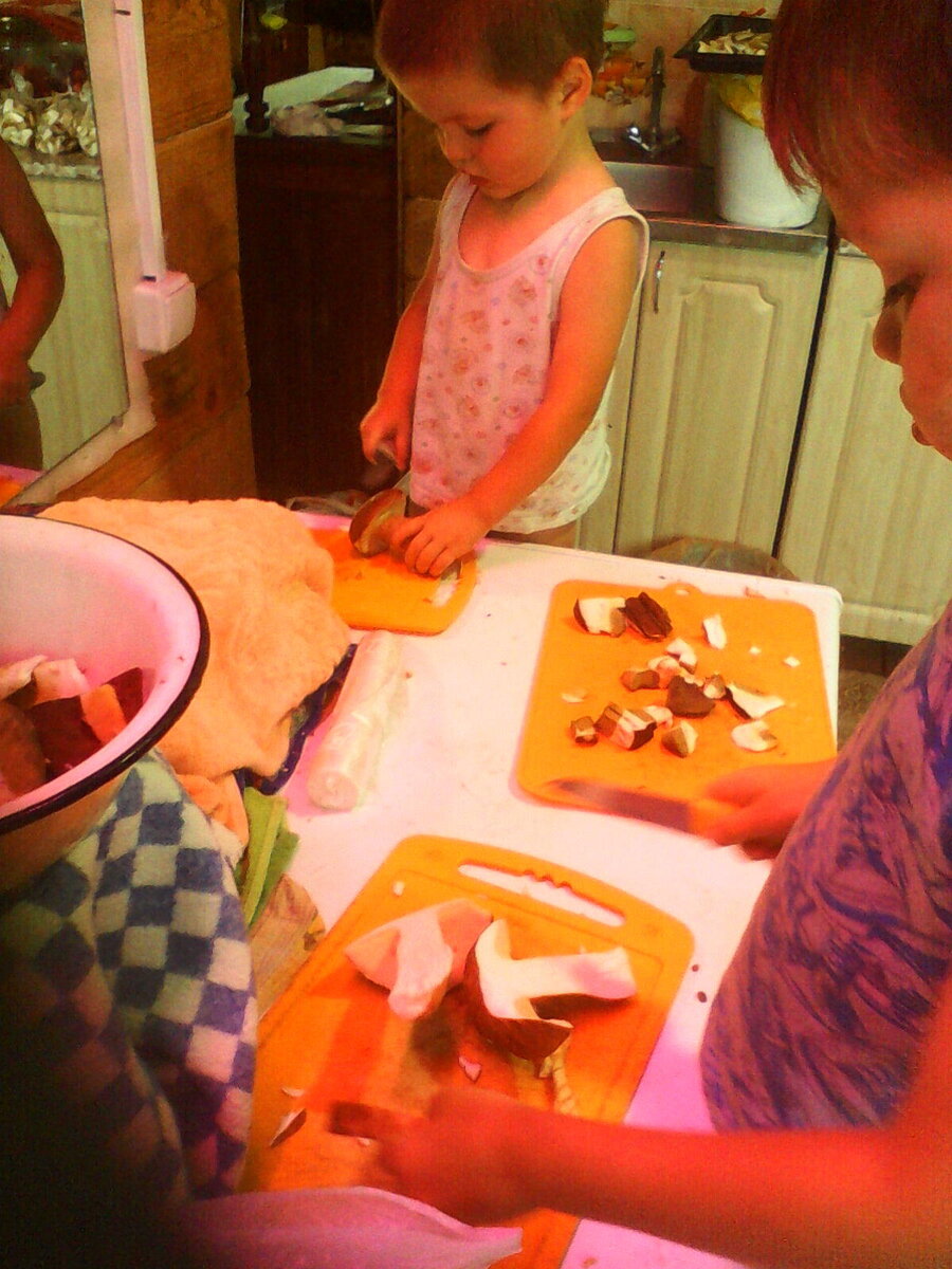 РЕЖЕМ ГРИБЫ НА ЗИМУ