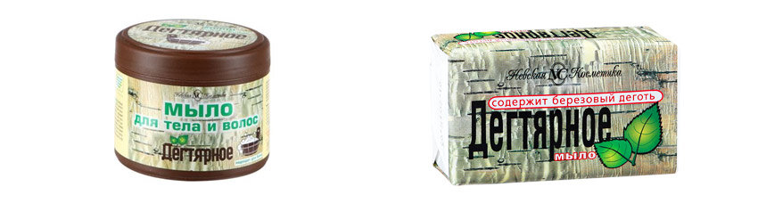 Дегтярное мыло 