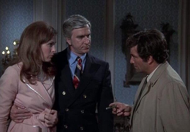 Лесли Нильсен и Питер Фальк в сериале "Коломбо"