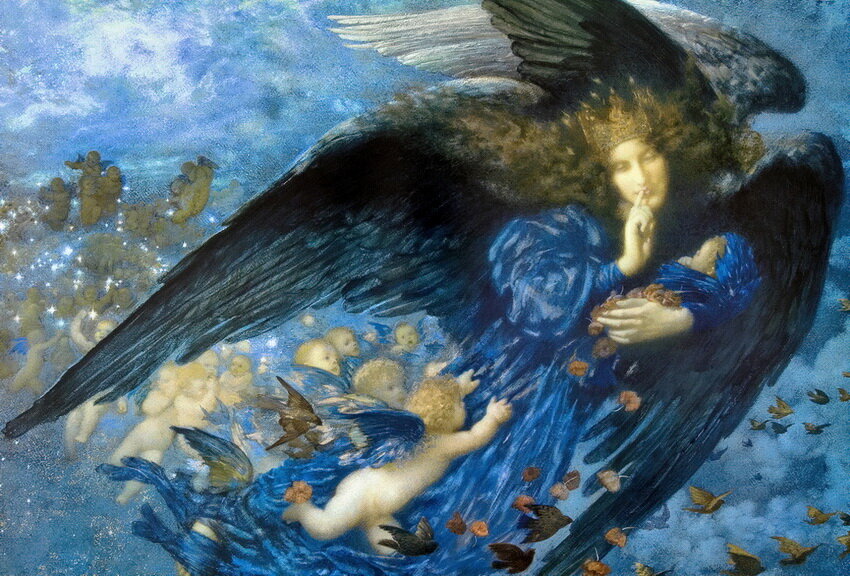 Ночь и ее великий дар сна. Эдвард Хьюз. 