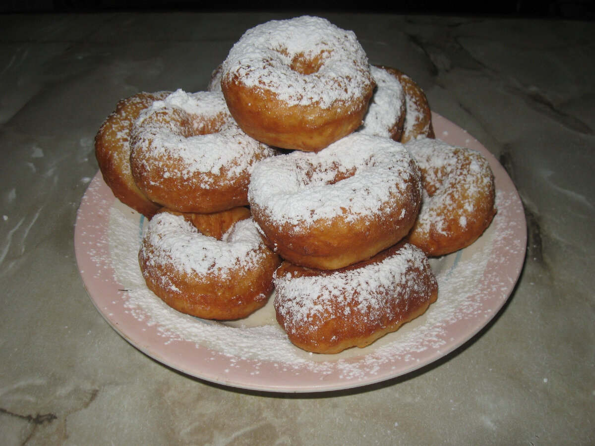 Пончики домашние
