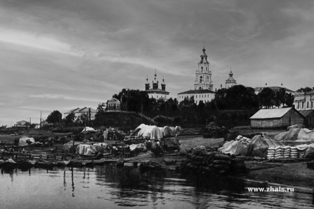 Кострома, вид с Волги