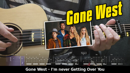 Gone West – I'm Never Getting Over You. Кавер на гитаре от Kaminari