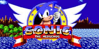Sonic the Hedgehog заставка Sega Mega Drive версии.