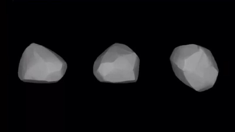 Модель астероида (5) Астрея