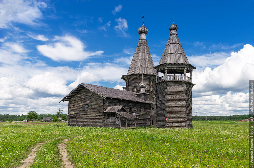 Деревянные храмы под старину