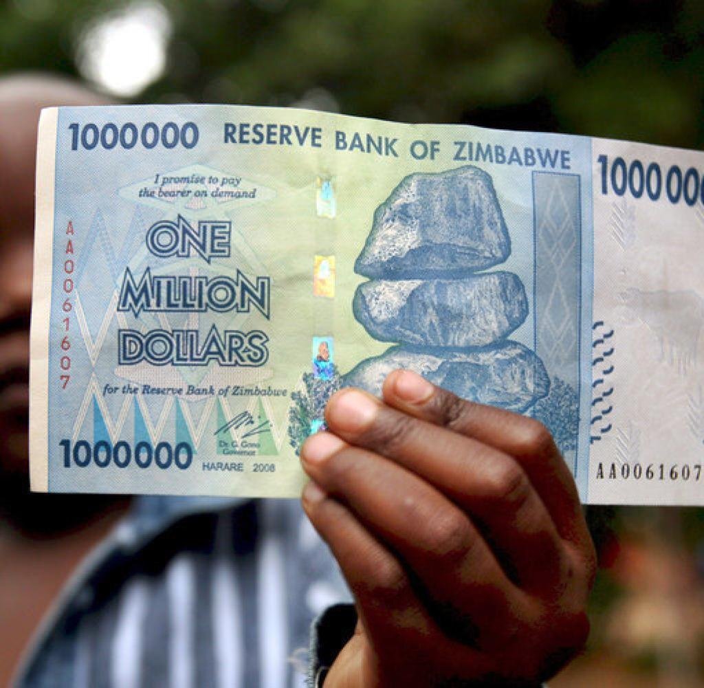 ...но даже 1 зимбабвийский доллар больше чем моя монетизация (картинка из открытых источников)