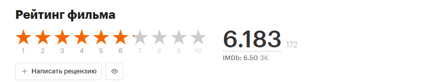 Скрин из сайта Кинопоиск.