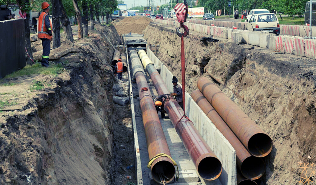 Коммуникации на сегодняшний день изношены на 60 и более процентов.