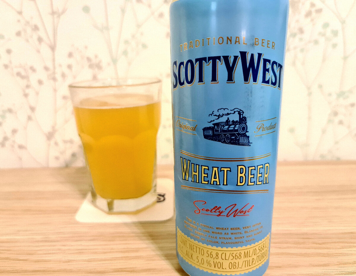 Scotty West Wheat Beer, фото автора