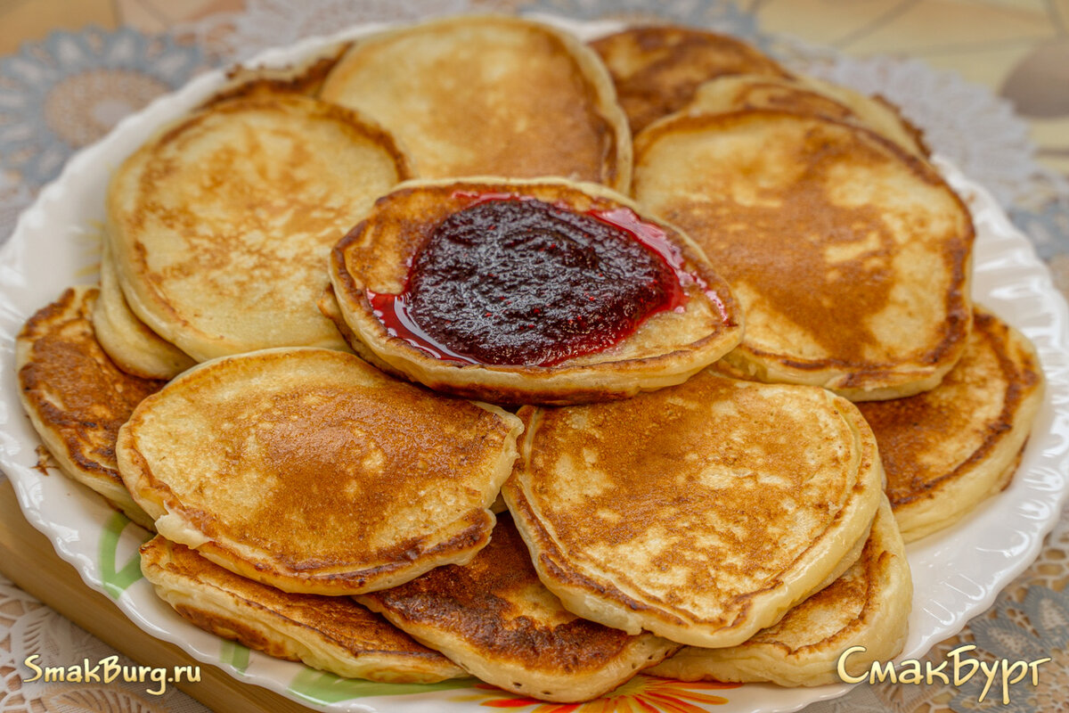 ПП оладьи на кефире пышные🥞 | Рецепт | Идеи для блюд, Оладьи, Кефир