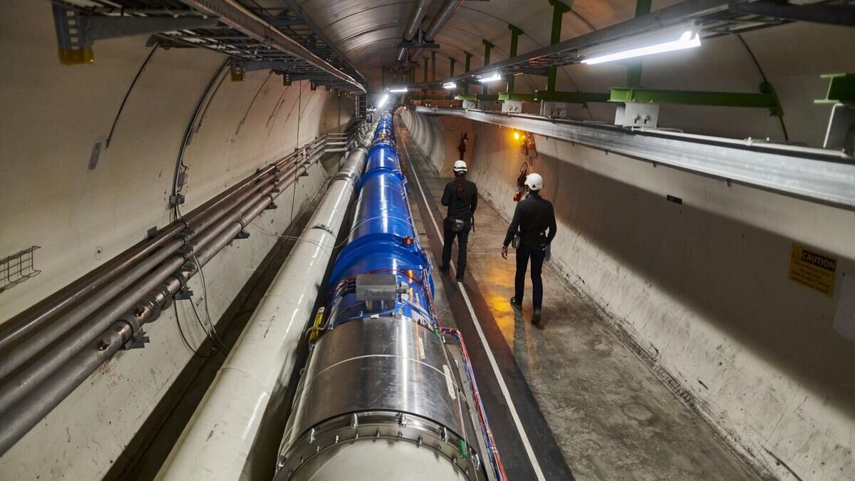    В тоннеле ATLAS, 23 сентября 2021© 2021 CERN
