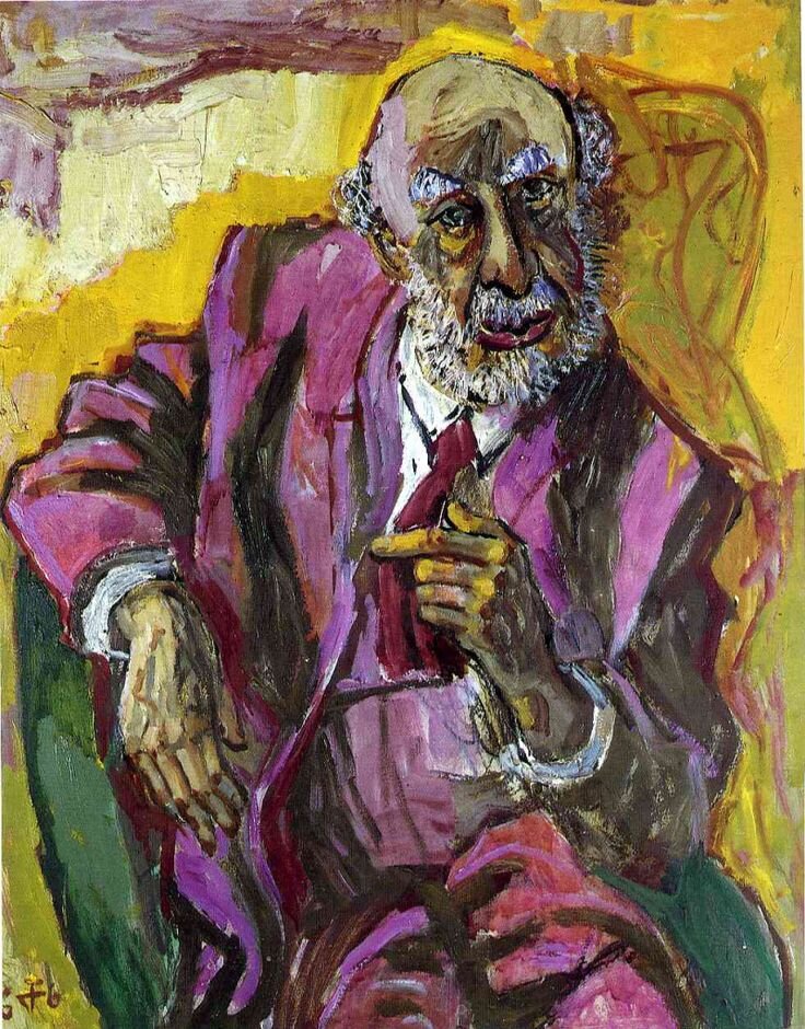 Отто Диск. Портрет Ф. Перлза