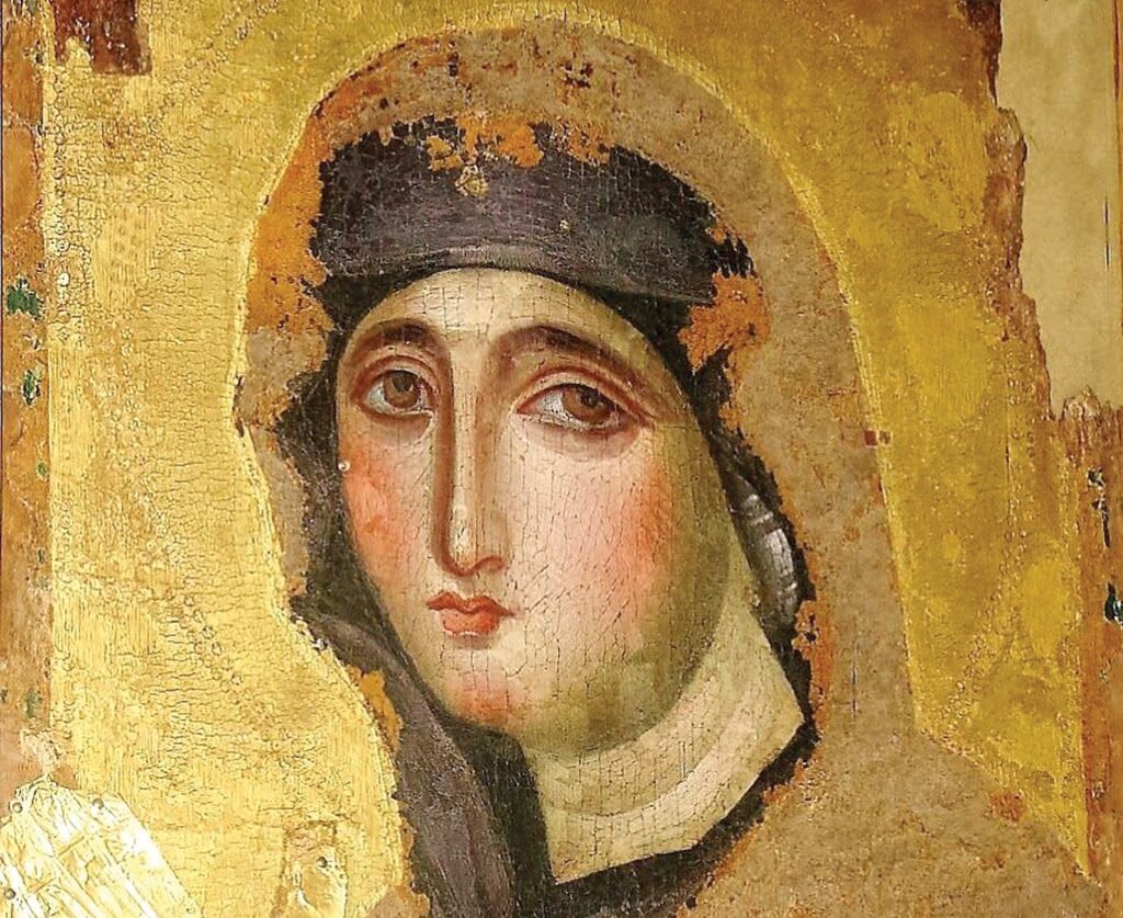 Икона Пресвятой Богородицы Агиосоритисса. Византия, VII век