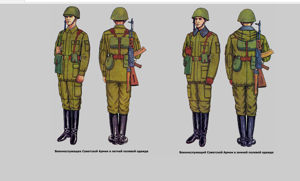 Как правильно солдат. Снаряжение солдата Советской армии. Униформа Советской армии обр.1988. Полевая форма Советской армии 1988. Полевая форма военнослужащих Советской армии.