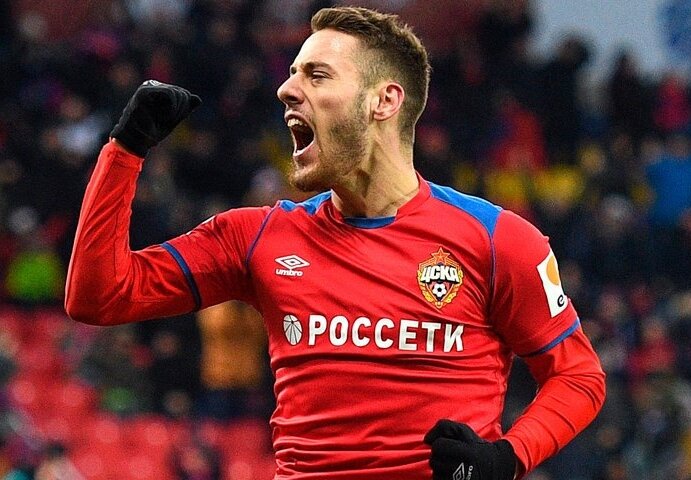 Никола Влашич в ЦСКА                                Фото с сайта sportbox.ru