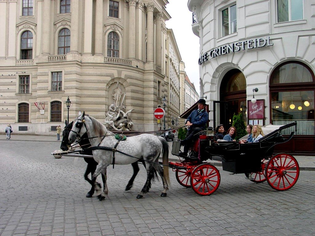 Фиакр это. Фиакр в Австрии. Фиакр в Вене. Конные экипажи в Вене. Зальцбург конные экипажи.