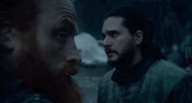 Кадр из второй серии заключительного сезона "Игры престолов"   