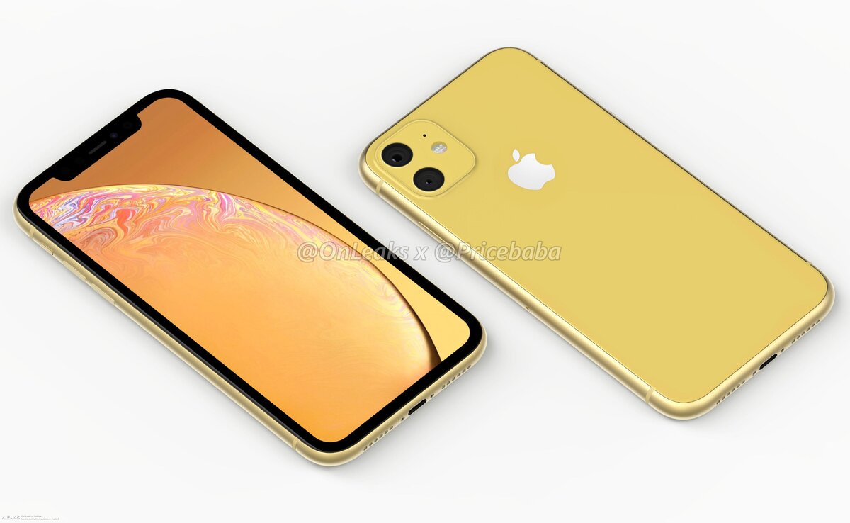 Новый iphone спереди и сзади