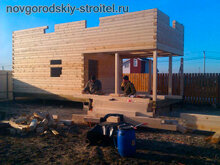 Возводится второй этаж