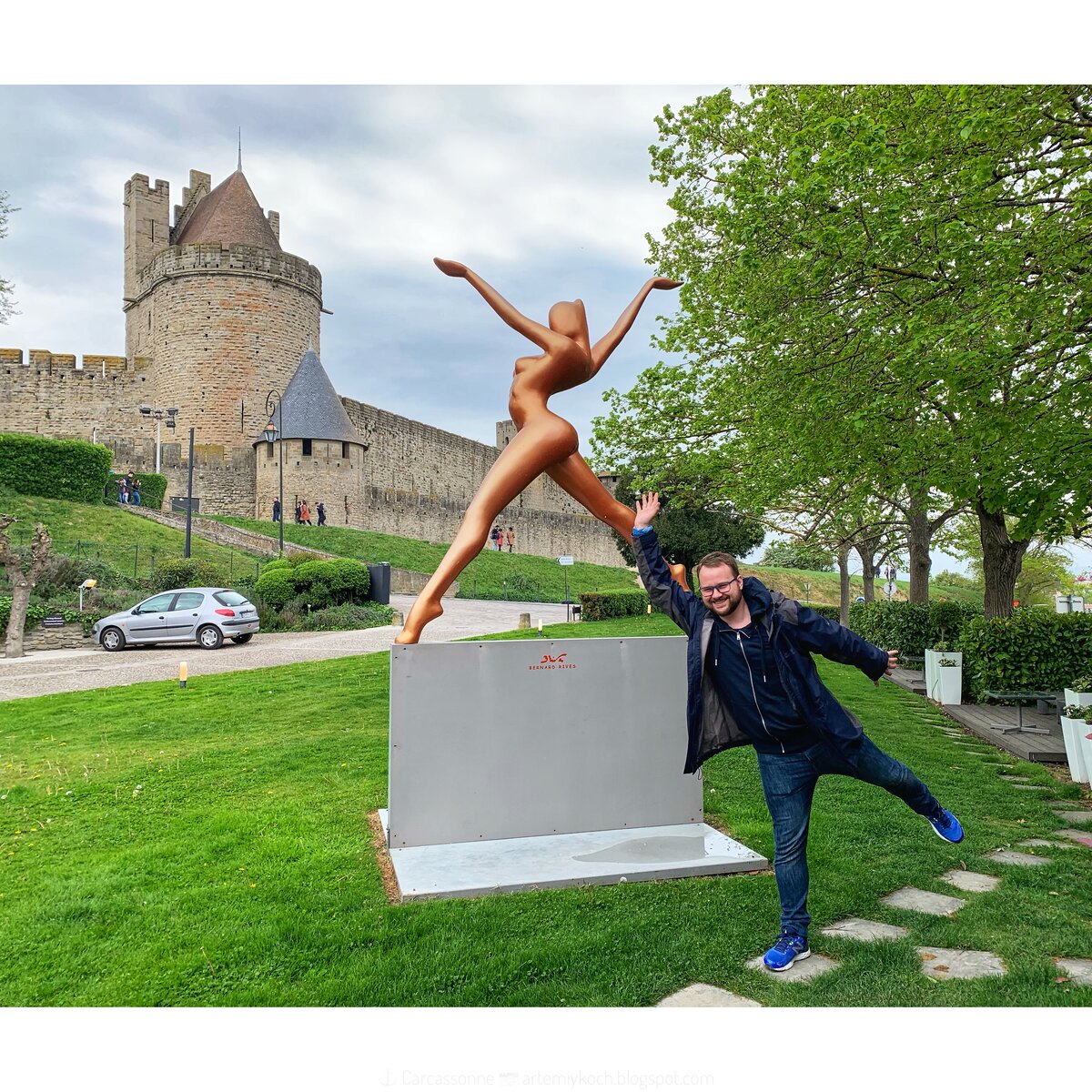 Rue Camille Saint-Saëns, Carcassonne, France