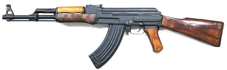 7,62-мм автомат Калашникова АКН (56-А-212Н), 1958 г. из фондов Военно-исторического музея артиллерии, инженерных войск и войск связи (ВИМАИВиВС)